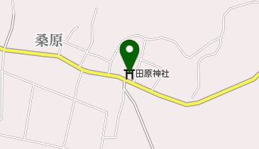 田原神社の地図画像