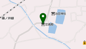 忠魂殿の地図画像