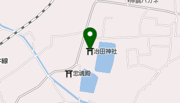 治田神社の地図画像