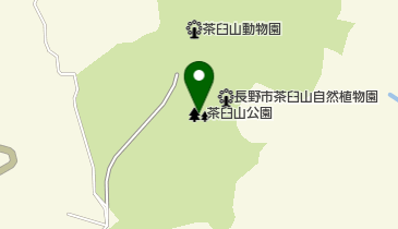 茶臼山公園の地図画像