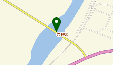 岩野橋の地図画像