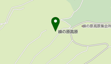 峰の原高原の地図画像