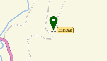 広池遺跡の地図画像