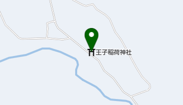 王子稲荷神社の地図画像