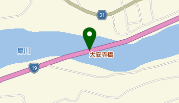 大安寺橋の地図画像