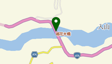 裾花大橋の地図画像