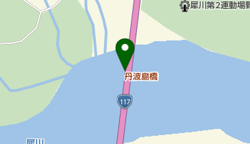 丹波島橋の地図画像