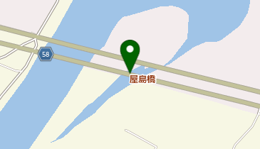 屋島橋の地図画像