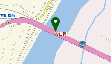 村山橋の地図画像