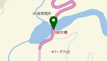 白砂大橋の地図画像