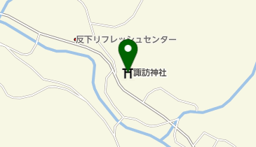 諏訪神社の地図画像