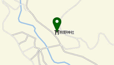 熊野神社の地図画像
