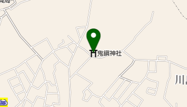 鬼鎭神社の地図画像