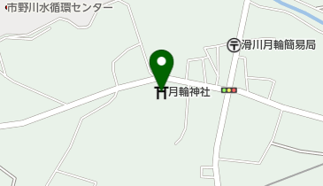 月輪神社の地図画像
