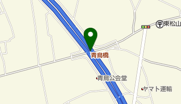 青鳥橋の地図画像