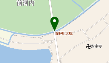 市野川大橋の地図画像