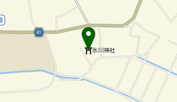 氷川神社の地図画像