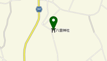 八雲神社の地図画像