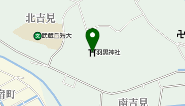 羽黒神社の地図画像