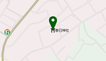 春日神社の地図画像