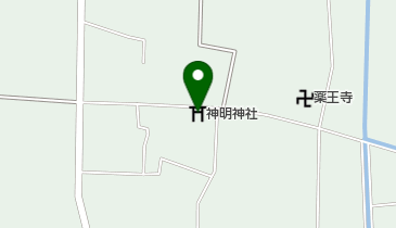 神明神社の地図画像