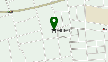 神明神社の地図画像