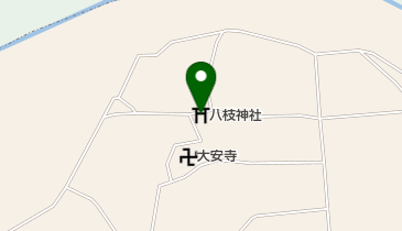 八枝神社の地図画像