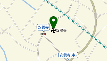 安龍寺の地図画像