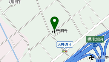 光明寺の地図画像