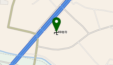 幸福寺の地図画像