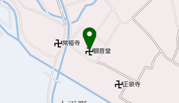 観音堂の地図画像