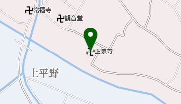 正泉寺の地図画像