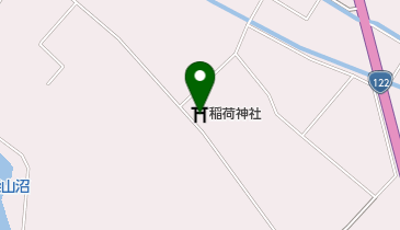 稲荷神社の地図画像