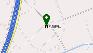 八幡神社の地図画像