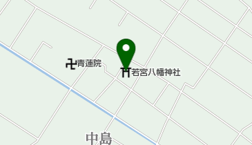 若宮八幡神社の地図画像