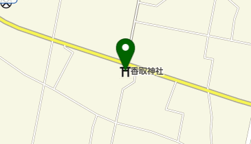 香取神社の地図画像