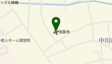 宝昌寺の地図画像