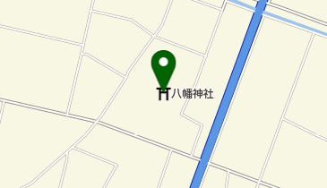八幡神社の地図画像