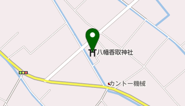 八幡香取神社の地図画像