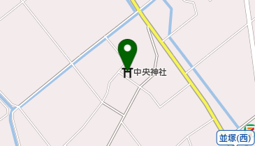中央神社の地図画像