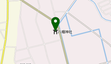 八幡神社の地図画像