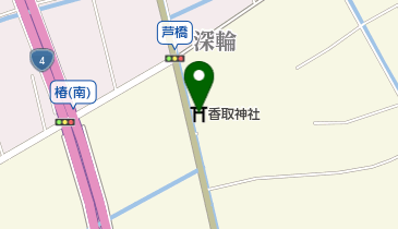 香取神社の地図画像