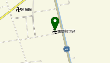 馬頭観世音の地図画像