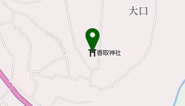 香取神社の地図画像