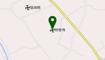 妙音寺の地図画像