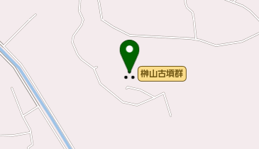 榊山古墳群の地図画像