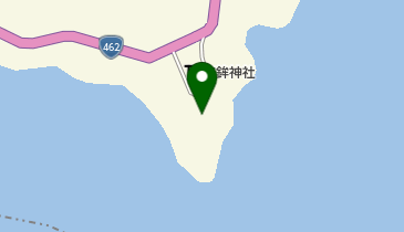 抜鉾神社の地図画像