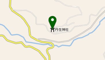 丹生神社の地図画像