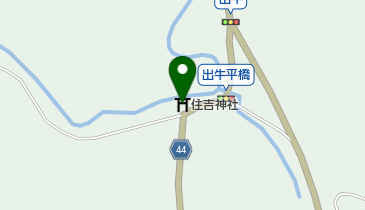 住吉神社の地図画像