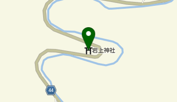 岩上神社の地図画像
